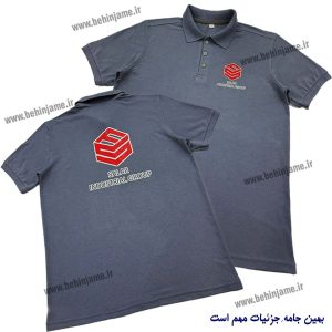 تیشرت کار طوسی فیلی