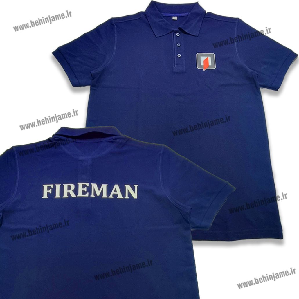 تیشرت پرسنلی کارکنان آتش نشانی